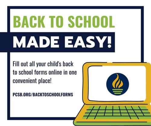 Back to School Made Easy - Forms online in one convenient place